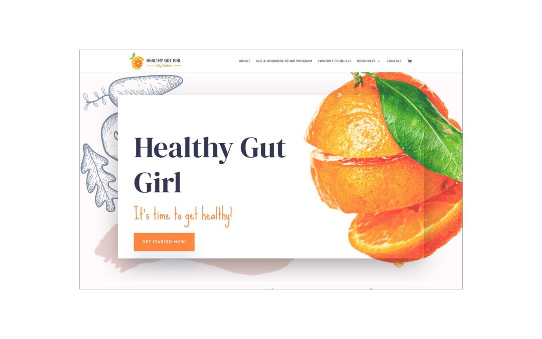 Healthy Gut Girl Website